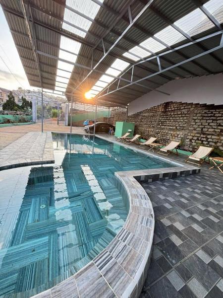 A la foto es mostra l'objecte Villa Healing Home Hồ Bơi Nước Nóng situat a la ciutat de Trai Mat.
