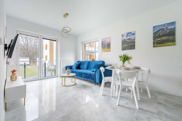 Na foto é possível ver o objeto Apartament River Park localizado na cidade de Wisła.
