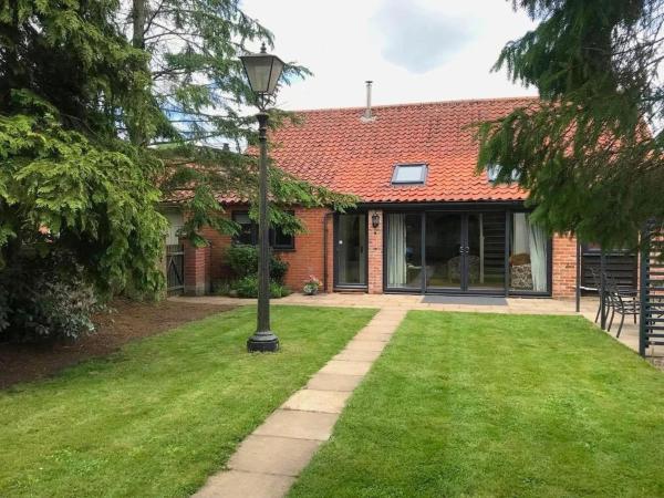 A la foto es mostra l'objecte Barn with countryside views in private garden situat a la ciutat de Buxton.