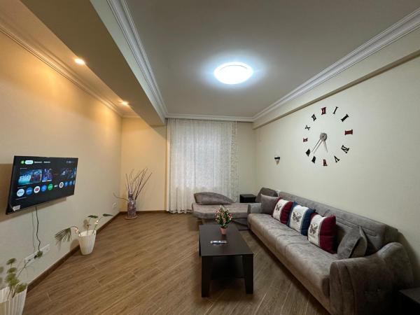 A la foto es mostra l'objecte Qusar Apartment situat a la ciutat de Qusar.