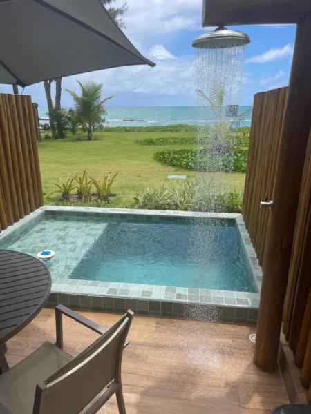 På billedet ses objektet Flat Studio beira mar com piscina privativa - Praia dos CARNEIROS TAMANDARÉ beliggende i byen Tamandaré.
