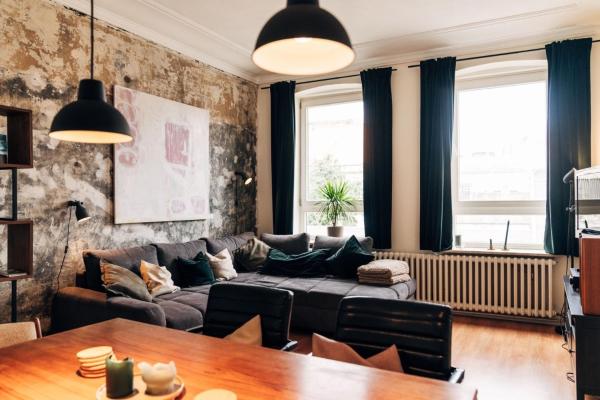A la foto es mostra l'objecte lauschig living situat a la ciutat de Flensburg.