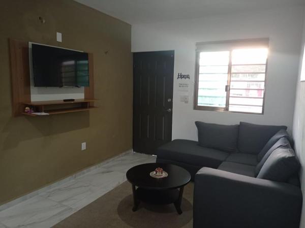A la foto es mostra l'objecte Oasis suites Departamento6 planta alta situat a la ciutat de Campeche.