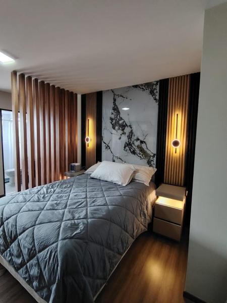 The photo shows the Monoambiente Boutique en El Prado, ubicación Ideal located in the city of Cochabamba.