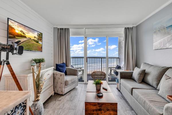 Oceanfront Heated Indoor Pool Hot Tub King Bed, Myrtle Beach