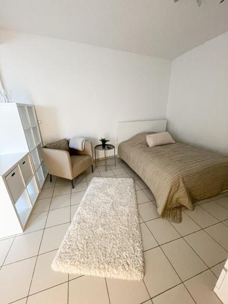 A la foto es mostra l'objecte Altstadt-Apartment Bad Nauheim situat a la ciutat de Ober-Mörlen.