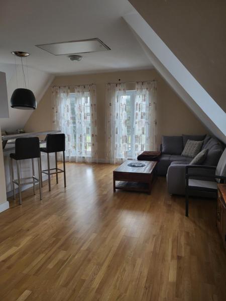 A la foto es mostra l'objecte Ferienwohnung Gala situat a la ciutat de Stade.