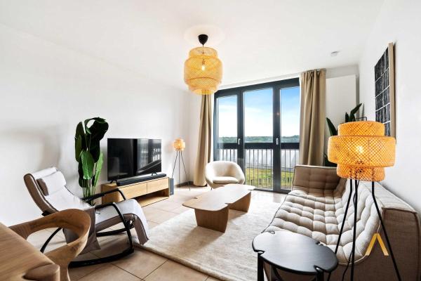 A la foto es mostra l'objecte A Stylish Retreat in Esch Urban Landscape situat a la ciutat de Esch-sur-Alzette.