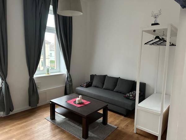 A la foto es mostra l'objecte Gemütliche Wohnung mit Hochbett situat a la ciutat de Dresden.