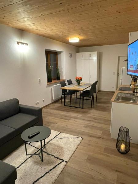 På bildet vises objektet Ferienwohnungen Obert som ligger i byen Karlstadt.