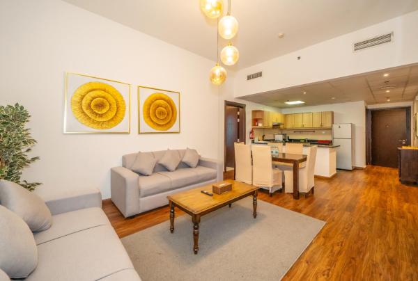 Na fotografii je vidět objekt Live spacious 3BR apartment all En Suite & Balcony nacházející se ve městě Dubaj.