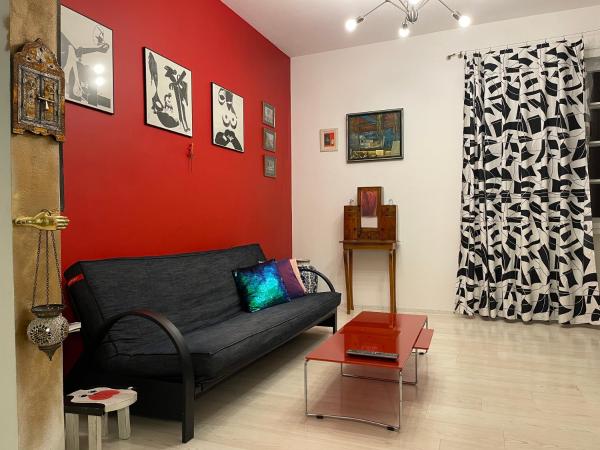 Na zdjęciu widoczny jest obiekt Art city studio in Sofia center położony w mieście Sofia.
