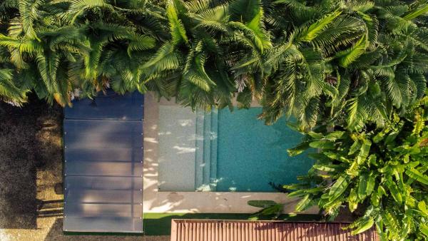 A la foto es mostra l'objecte Casa Heliconias La Fortuna Private Pool situat a la ciutat de Fortuna.