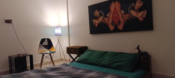 Na zdjęciu widoczny jest obiekt Bohomian Abode położony w mieście Karaczi.
