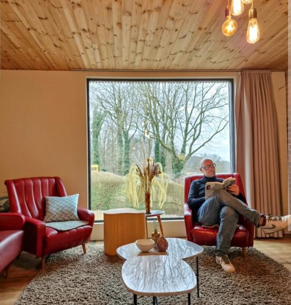 Na fotografii je vidět objekt Appartement met terras 2 - 8 gasten Heuvelland Rodeberg nacházející se ve městě Loker.