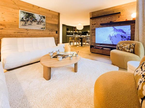 A la foto es mostra l'objecte Appartement chaleureux avec Wi-Fi, parking privé et linge inclus aux Gets - FR-1-671-278 situat a la ciutat de Les Gets.