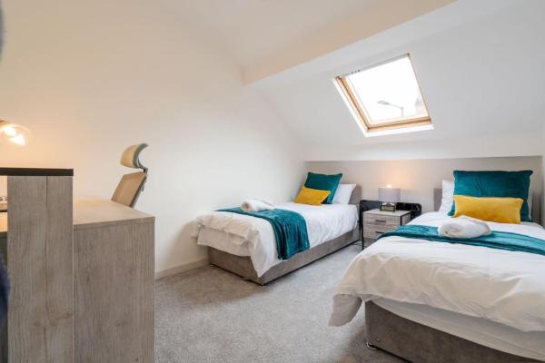 A la foto es mostra l'objecte Stylish 2-Bed Apartment Near Sheffield City Centre, Parking & Wi-Fi Included, Sleeps 4 situat a la ciutat de Sheffield.