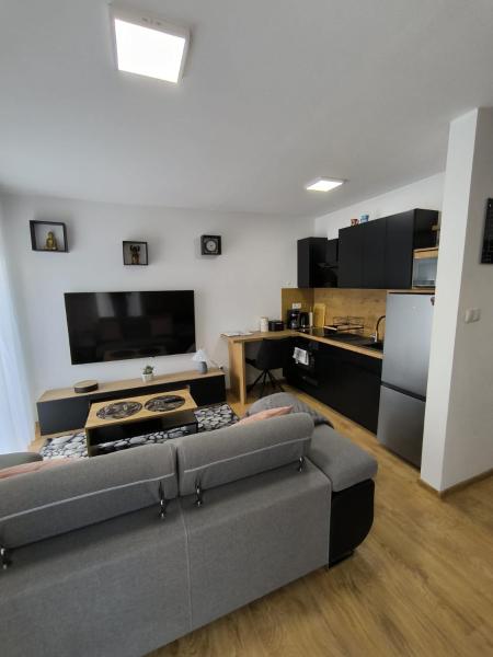 Na zdjęciu widoczny jest obiekt Apartament Centrum położony w mieście Bystrzyca.