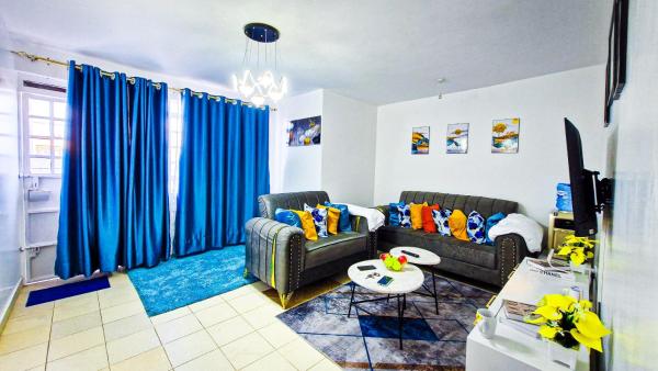 På billedet ses objektet Sky Comfort Suites beliggende i byen Eldoret.