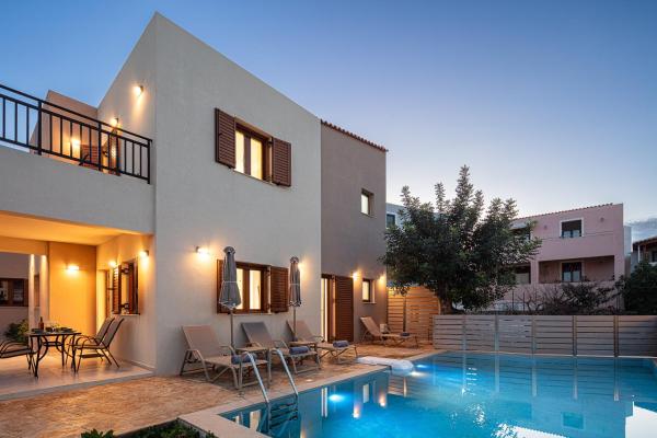 Provillas - Ι, ΙΙ & ΙΙΙ - Luxury Villas With Private Pool Near Retrymno - Kreta