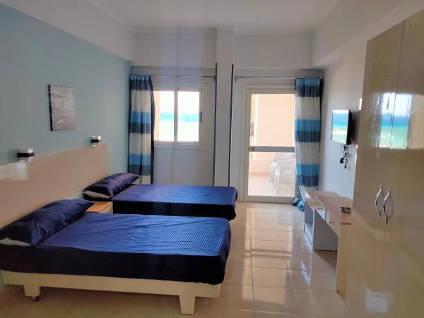 Na zdjęciu widoczny jest obiekt Aquarium Seaview accomodations położony w mieście Hurghada.