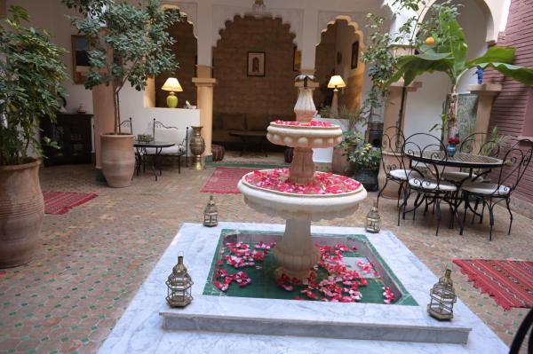 En la foto se muestra el objeto Riad Errabii & Spa ubicado en la ciudad de Marrakech.
