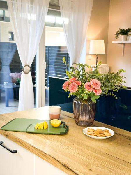 Na fotografii je vidět objekt Apartamenty Prestige Harmony Rosiczkowa nacházející se ve městě Augustov.