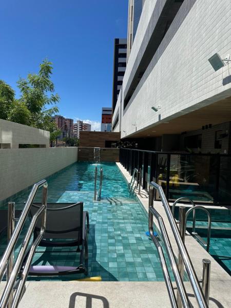 Nella foto è visibile l'oggetto Apartamento à 80m da orla de Maceió situato nella città di Maceió.