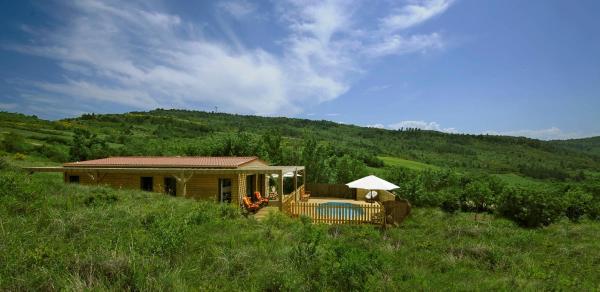A la foto es mostra l'objecte Maison - piscine - Vue vignobles coeur de nature situat a la ciutat de La Serpent.