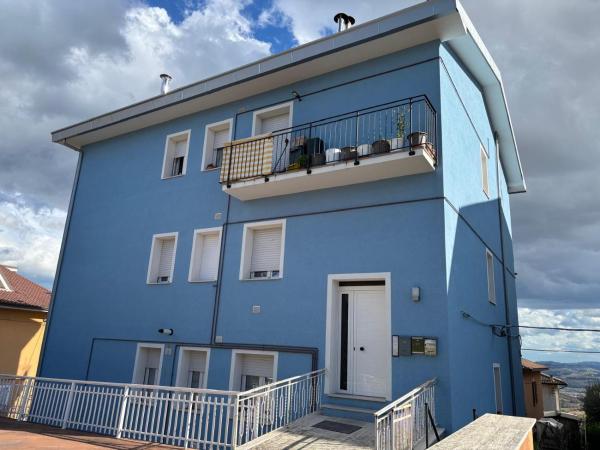 På billedet ses objektet Il Vespro Apartment beliggende i byen Montegiorgio.