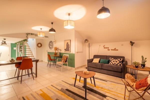 Apt near Gare Saint-Charles - Cours Julien, Marseille