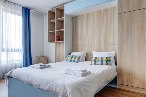 Kuvassa näkyy kohde New Studio - 300m Subway - 10 Mins City Centre, joka sijaitsee kaupungissa Sofia.