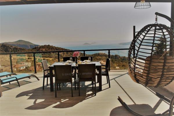 En la foto se muestra el objeto KaşKalkanDenizmanzingJacuzzi with IcatacodDaire ubicado en la ciudad de Kaş.
