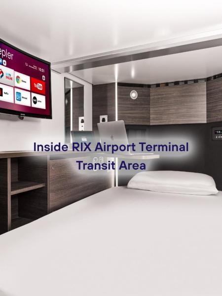 Στη φωτογραφία φαίνεται το αντικείμενο Kepler Club Riga Airport Hotel - Airside EU Transit Area - Only Schengen που βρίσκεται στην πόλη Jaunmārupe.