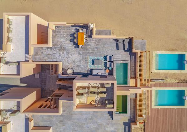 A la foto es mostra l'objecte Ancient Hill 3BR Gouna Sea View & Priv Roof Pool situat a la ciutat de El Gouna.