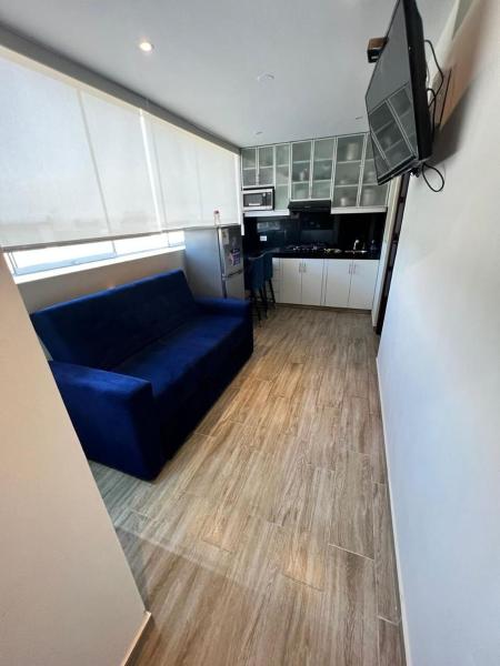 A la foto es mostra l'objecte Miraflores Mini Apartment situat a la ciutat de Lima.