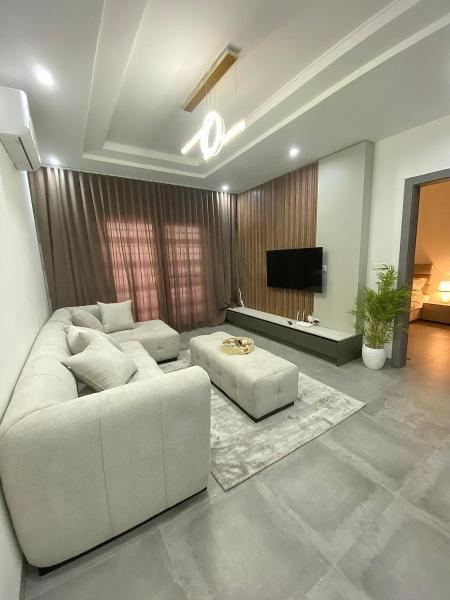 A la foto es mostra l'objecte Studio confortable à Mermoz situat a la ciutat de Dakar.
