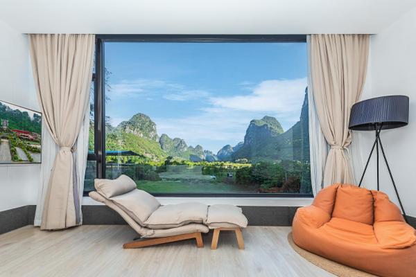 A la foto es mostra l'objecte Yangshuo 1Q84 Boutique Hotel situat a la ciutat de Yangshuo.