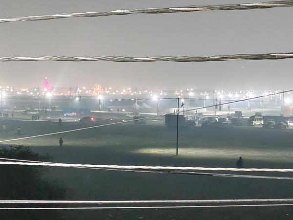 A la foto es mostra l'objecte Ganga View home stay situat a la ciutat de Prayāg.