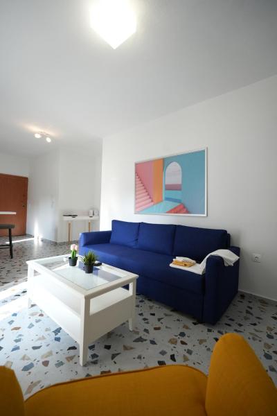 A la foto es mostra l'objecte Loutraki Beach Bliss situat a la ciutat de Loutraki.