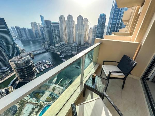 Na fotografii je vidět objekt Scenic view studio/Dubai Marina nacházející se ve městě Dubaj.