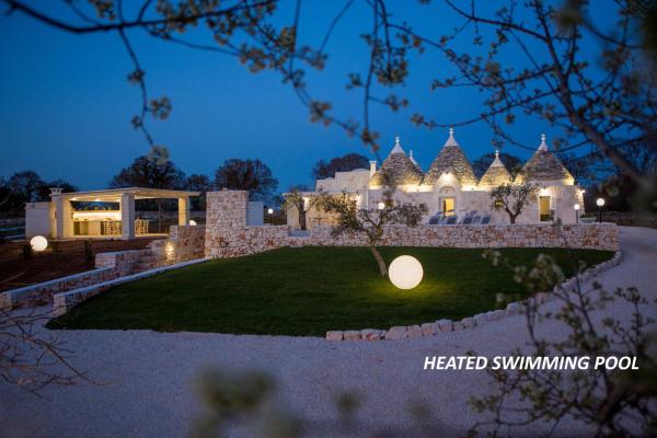 A la foto es mostra l'objecte Trulli Alessia situat a la ciutat de Ostuni.