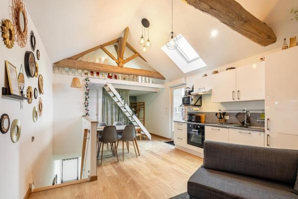 Nella foto è visibile l'oggetto Gîte Studio 4 à 6 personnes situato nella città di Forges.