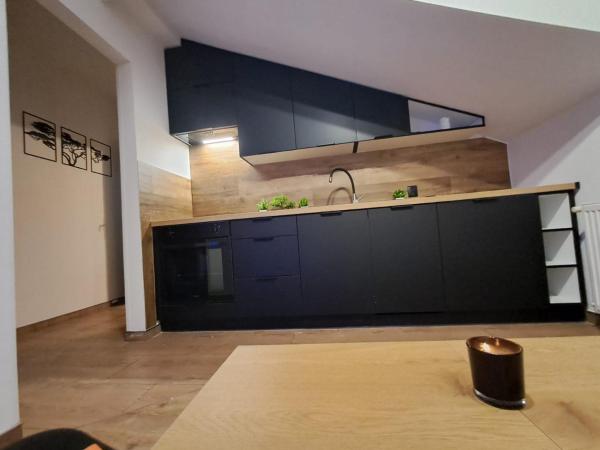 A la foto es mostra l'objecte Zaskawie Apart situat a la ciutat de Wadowice.