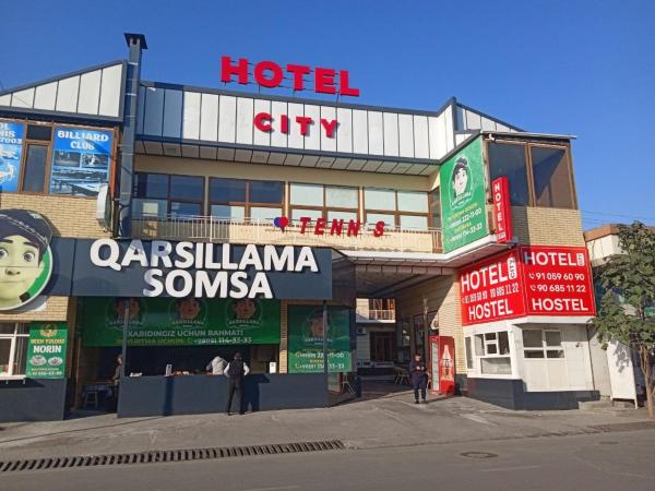 Στη φωτογραφία φαίνεται το αντικείμενο Hostel City που βρίσκεται στην πόλη Kokand.