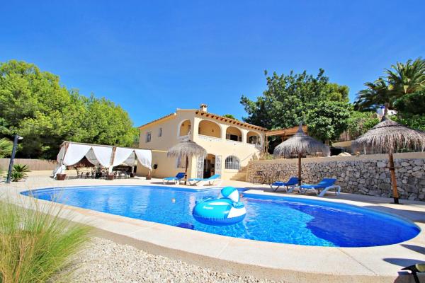 På billedet ses objektet Galicia - private pool villa in Benissa beliggende i byen Benissa.