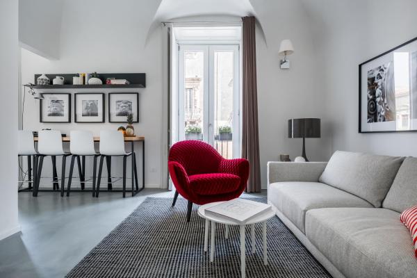 A la foto es mostra l'objecte Manganelli Suite Apartment situat a la ciutat de Catània.
