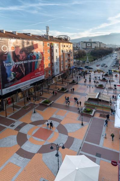 La photo montre l'objet Vitosha Artist Apartment situé dans la ville de Sofia.