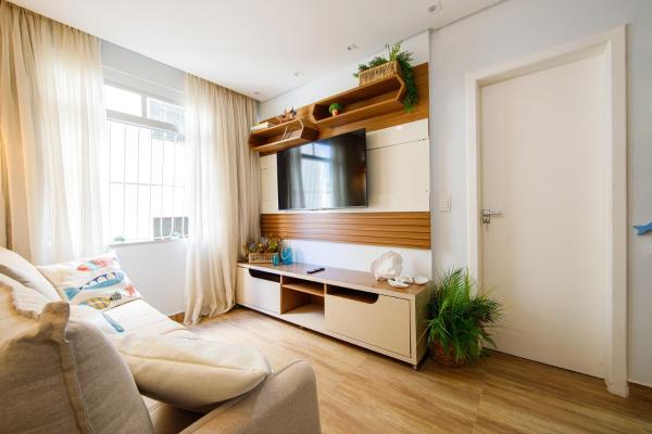 A la foto es mostra l'objecte Apartamentos a 20 m da praia no centro de Guarapari - Brazilian Corner situat a la ciutat de Guarapari.