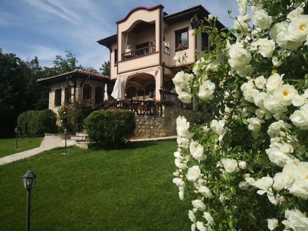 Auf dem Foto ist das Objekt къща за гости villa Jurta in der Stadt Avren zu sehen.